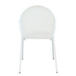 MARIS - poltrona da giardino impilabile in ferro