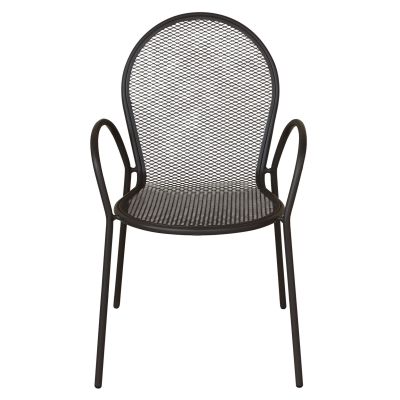 MARIS - poltrona da giardino impilabile in ferro