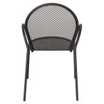 MARIS - poltrona da giardino impilabile in ferro