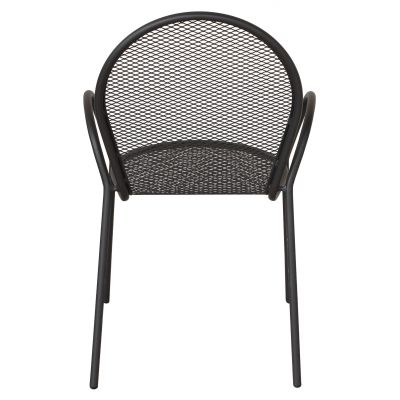 MARIS - poltrona da giardino impilabile in ferro