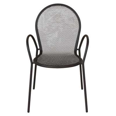 MARIS - poltrona da giardino impilabile in ferro