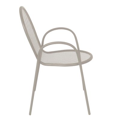 MARIS - poltrona da giardino impilabile in ferro