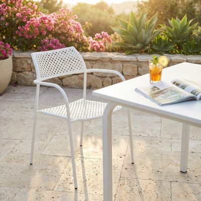 AVIIM - poltrona da giardino impilabile in ferro