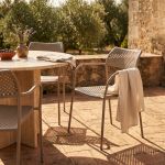 AVIIM - poltrona da giardino impilabile in ferro