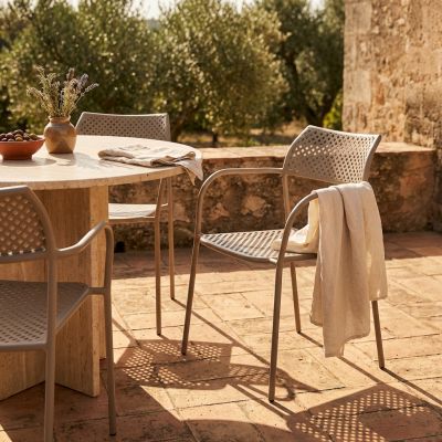 AVIIM - poltrona da giardino impilabile in ferro