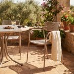 AVIIM - poltrona da giardino impilabile in ferro