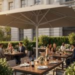 ALABARDA - ombrellone da giardino palo centrale