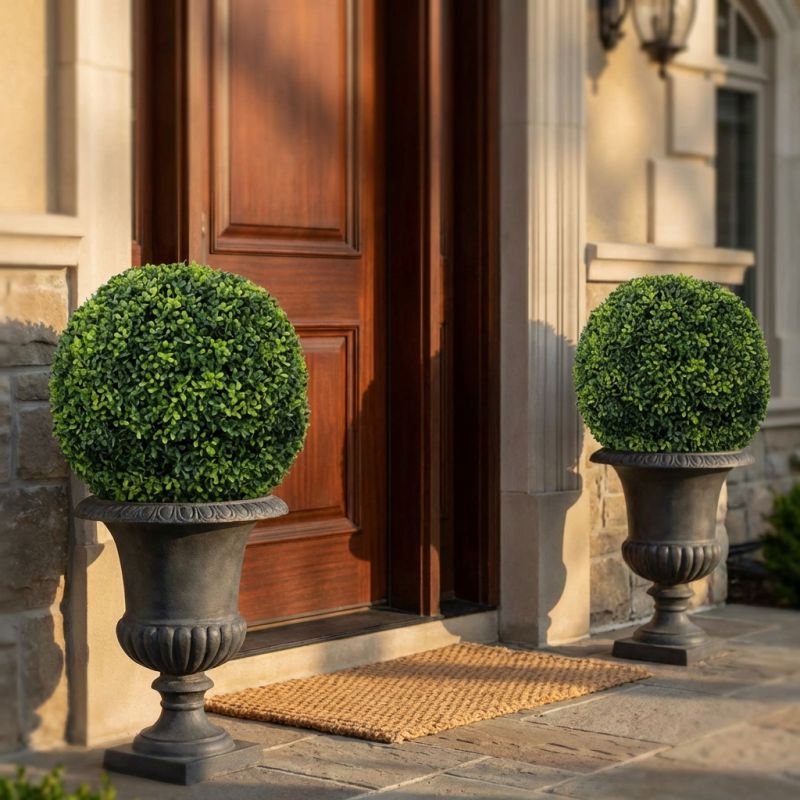 Sfera di bosso artificiale