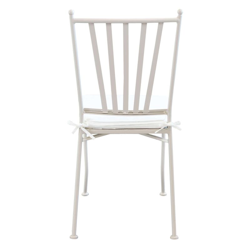 VENTUS - sedia da giardino in acciaio completa di cuscino