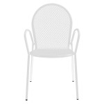 OPERA - set tavolo in alluminio cm 70 x 70 x 73 h con 2 poltrone Maris