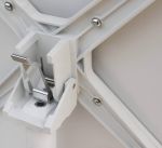 OPERA - set tavolo in alluminio cm 70 x 70 x 73 h con 2 poltrone Maris