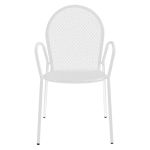 OPERA - set tavolo in alluminio cm 70 x 70 x 73 h con 2 poltrone Maris