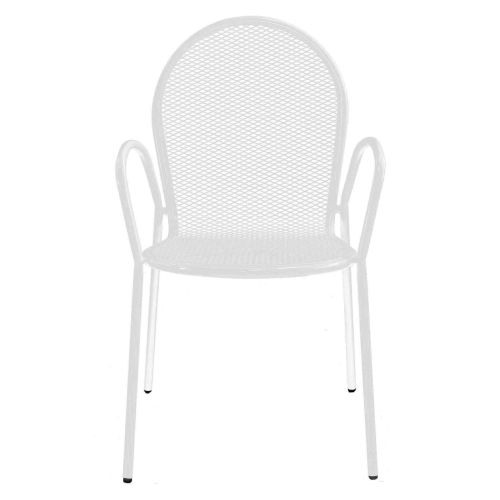 OPERA - set tavolo in alluminio cm 70 x 70 x 73 h con 2 poltrone Maris