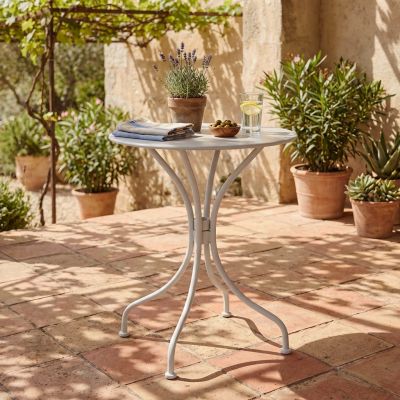 ROMANUS - tavolo da giardino rotondo in ferro