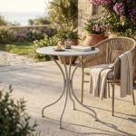 ROMANUS - tavolo da giardino rotondo in ferro