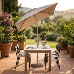 SERTUM - ombrellone da giardino palo centrale 2 x 2