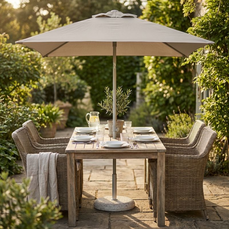 SERTUM - ombrellone da giardino palo centrale 2 x 2