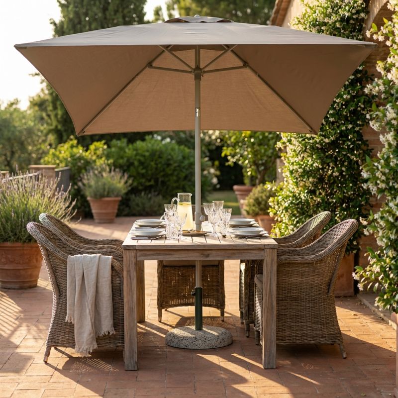 SERTUM - ombrellone da giardino palo centrale 2 x 3