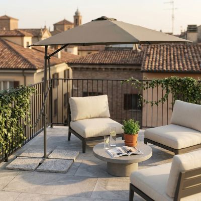 VERSUS - ombrellone da giardino decentrato 2 x 3