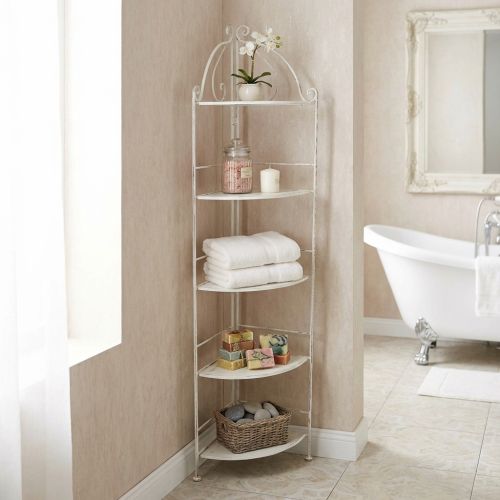 LISIANTHUS - scaffale angolare cinque piani