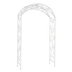 DORIAN - arco decorativo bianco ossidato