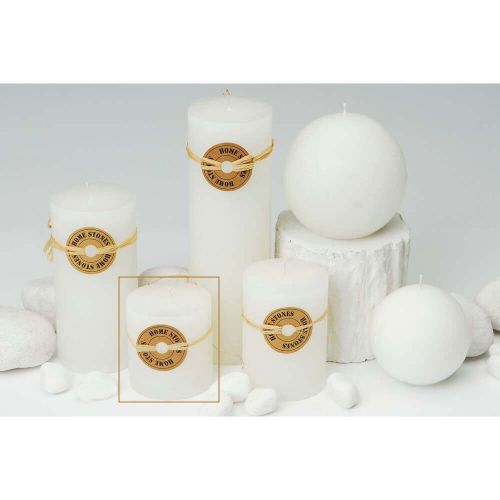 WHITEY - candela cilindrica profumata 7 cm