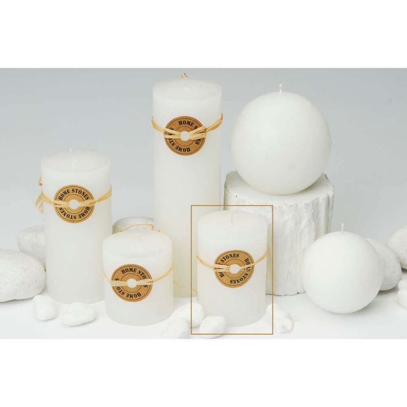 WHITEY - candela cilindrica profumata 9 cm