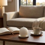 WHITEY - candela sferica profumata 8 cm