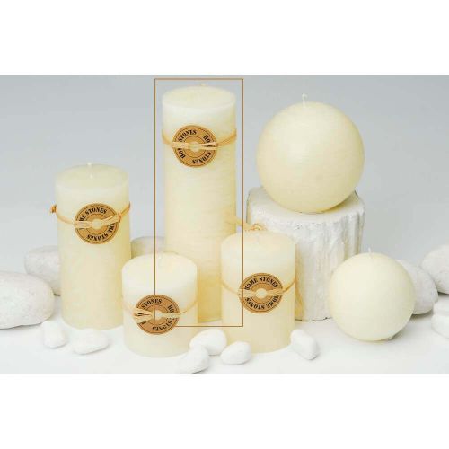 IVORY - candela cilindrica profumata 21 cm