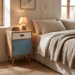 ADELINE - mobiletto 1 anta 1 cassetto in mdf multicolor