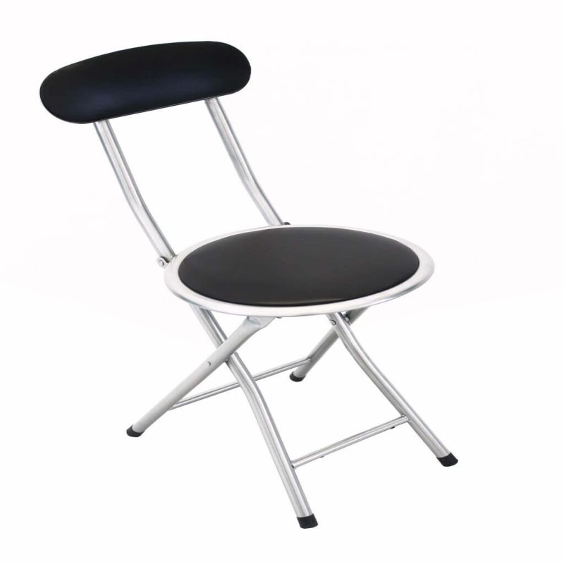 LUCIE - sgabello con schienale pieghevole salvaspazio