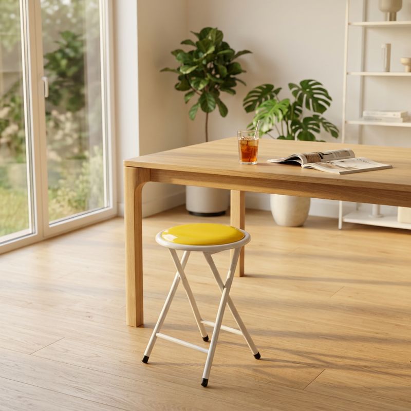 LUCIE - sgabello pieghevole salvaspazio