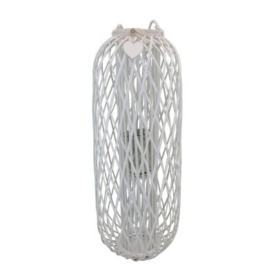 GENEVIEVE - lanterna in vimini tondo 22 x 115 cm