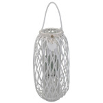 GENEVIEVE - lanterna in vimini tondo 20 x 86 cm
