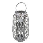 GENEVIEVE - lanterna in vimini tondo 18 x 76 cm