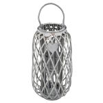 GENEVIEVE - lanterna in vimini tondo 18 x 66 cm