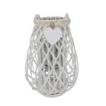 GEORGIE - lanterna in vimini tondo 17 x 41