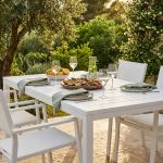 OMEN - tavolo da giardino in alluminio