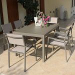 OMEN - tavolo da giardino in alluminio