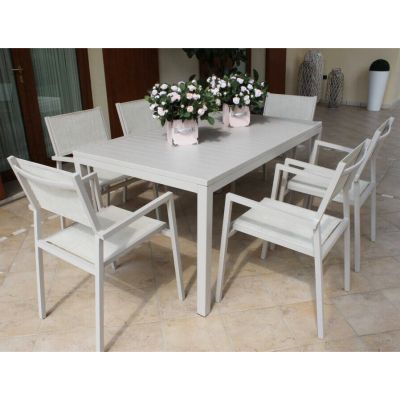 OMEN - tavolo da giardino in alluminio