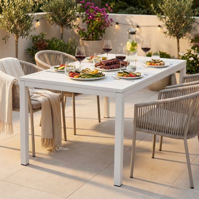 OMEN - tavolo da giardino in alluminio