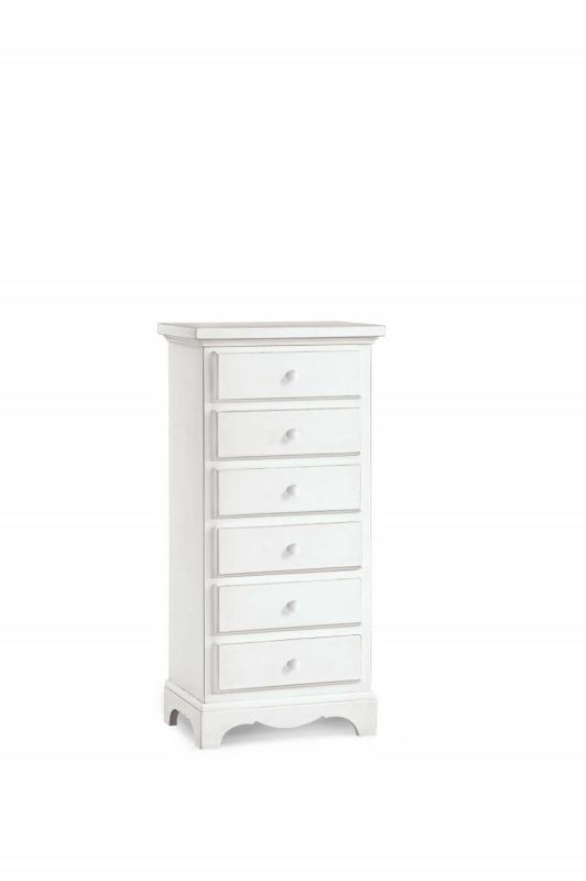 BRIDGET - mobiletto in legno 6 cassetti