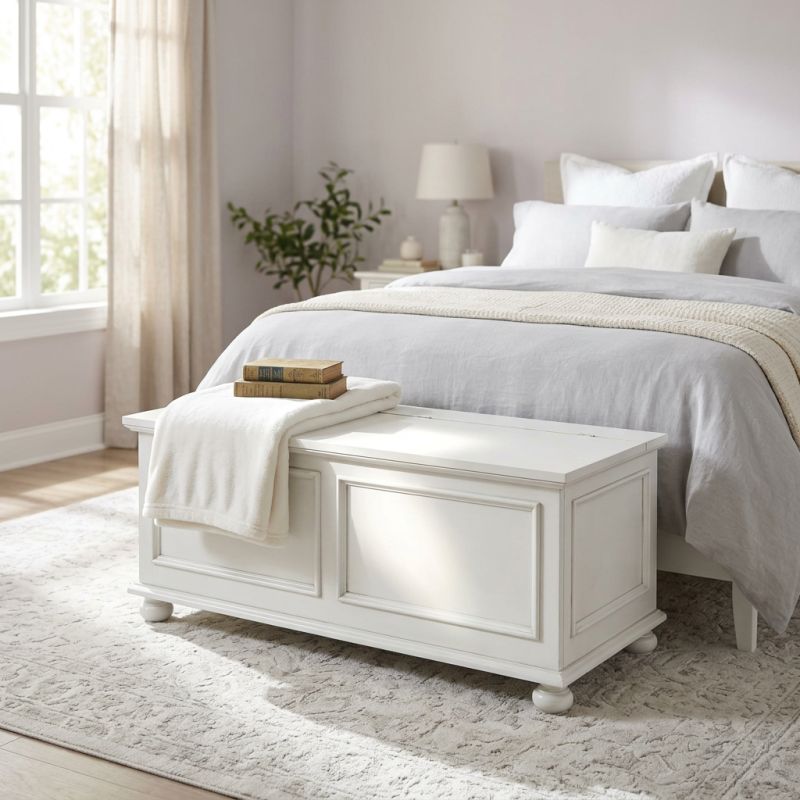 BRIANNE - cassapanca in legno massello