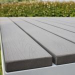 TAURUS - set tavolo bar completo con 4 sgabelli in alluminio