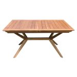 CAESAR - tavolo da giardino allungabile in legno massiccio di acacia