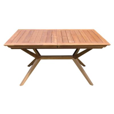 CAESAR - tavolo da giardino allungabile in legno massiccio di acacia