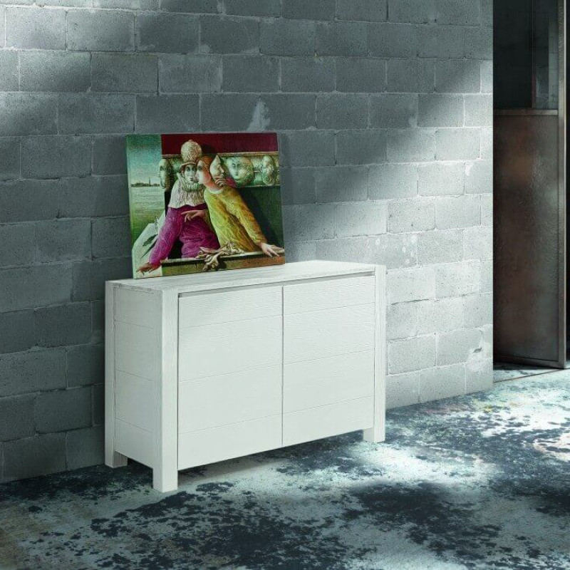CHANEL - credenza moderna in abete spazzolato