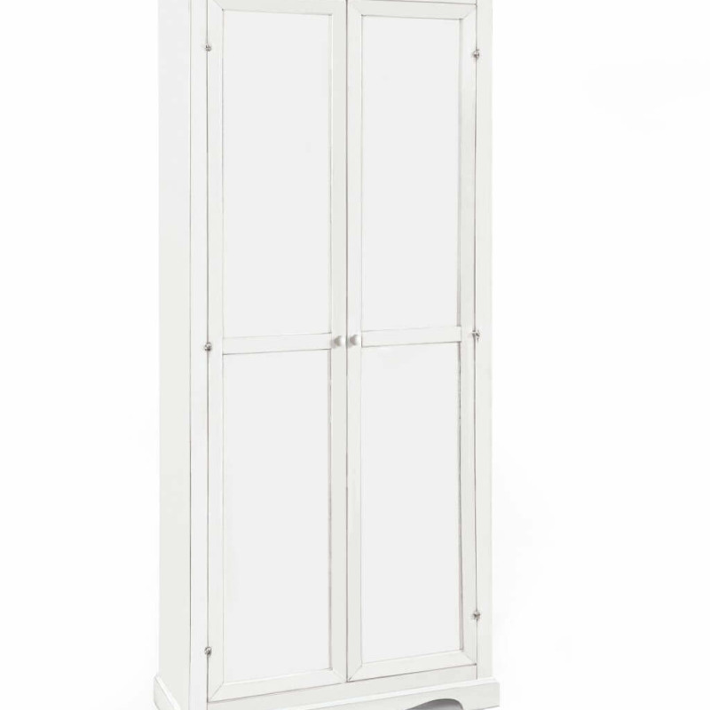 DEVEREUX - armadio porta scope in legno massello