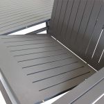 ARGENTUM - tavolo da giardino allungabile in alluminio da 220