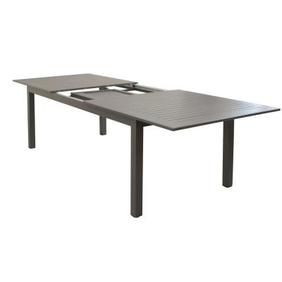 ARGENTUM - tavolo da giardino allungabile in alluminio da 220